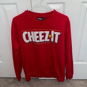 Cheez-it sweater